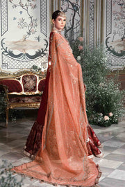Maria.B Mbroidered Fabrics Unstitched Wedding Formal 3Pc Suit BD-2708