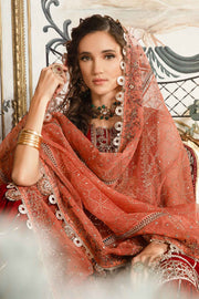Maria.B Mbroidered Fabrics Unstitched Wedding Formal 3Pc Suit BD-2708