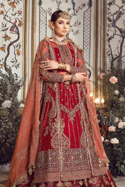 Maria.B Mbroidered Fabrics Unstitched Wedding Formal 3Pc Suit BD-2708