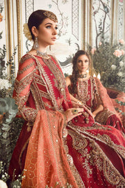 Maria.B Mbroidered Fabrics Unstitched Wedding Formal 3Pc Suit BD-2708