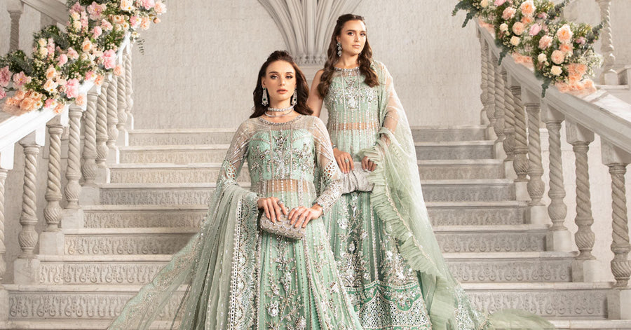 Maria.B Mbroidered Unstitched Organza 3Pc Suit BD-2803