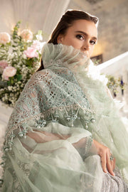Maria.B Mbroidered Unstitched Organza 3Pc Suit BD-2803