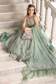 Maria.B Mbroidered Unstitched Organza 3Pc Suit BD-2803