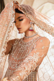 Maria.B Mbroidered Unstitched Net 3Pc Suit BD-2804