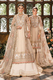 Maria.B Mbroidered Unstitched Organza 3Pc Suit BD-2805