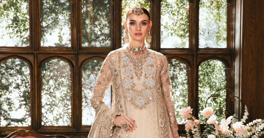 Maria.B Mbroidered Unstitched Organza 3Pc Suit BD-2805