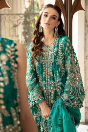 Maria.B Mbroidered Unstitched Organza 3Pc Suit BD-2806