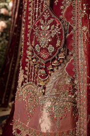 Maria.B Mbroidered Unstitched Organza 3Pc Suit BD-2807