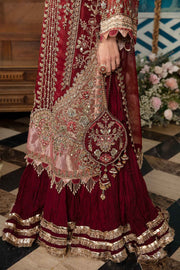 Maria.B Mbroidered Unstitched Organza 3Pc Suit BD-2807