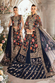 Maria.B Mbroidered Unstitched Organza 3Pc Suit BD-2808