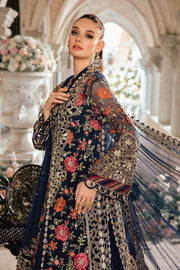 Maria.B Mbroidered Unstitched Organza 3Pc Suit BD-2808