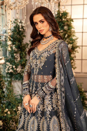 Maria.B Mbroidered Organza Unstitched 3 Piece Suit BD-2901