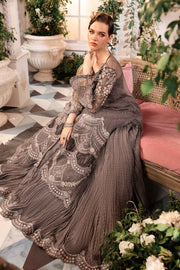 Maria.B Mbroidered Organza Unstitched 3 Piece Suit BD-2902