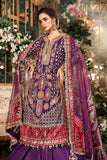 Maria.B Mbroidered Raw Silk Unstitched 3 Piece Suit BD-2903