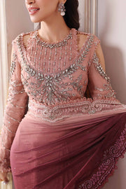 Maria.B Mbroidered Unstitched Embroidered Chiffon Saree BD-3001