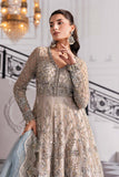 Maria.B Mbroidered 3 Piece Unstitched Embroidered Net Suit BD-3002