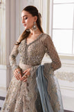 Maria.B Mbroidered 3 Piece Unstitched Embroidered Net Suit BD-3002