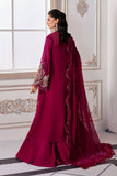 Maria.B Mbroidered 3 Piece Unstitched Embroidered Chiffon Suit BD-3003