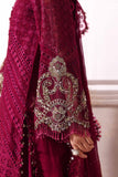 Maria.B Mbroidered 3 Piece Unstitched Embroidered Chiffon Suit BD-3003