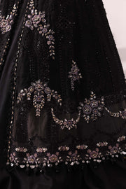 Maria.B Mbroidered 3 Piece Unstitched Embroidered Organza Suit BD-3004
