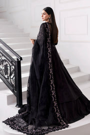 Maria.B Mbroidered 3 Piece Unstitched Embroidered Organza Suit BD-3004