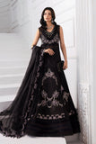 Maria.B Mbroidered 3 Piece Unstitched Embroidered Organza Suit BD-3004