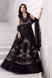 Maria.B Mbroidered 3 Piece Unstitched Embroidered Organza Suit BD-3004