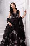 Maria.B Mbroidered 3 Piece Unstitched Embroidered Organza Suit BD-3004