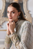 Maria.B Mbroidered 3 Piece Unstitched Embroidered Chiffon Suit BD-3005