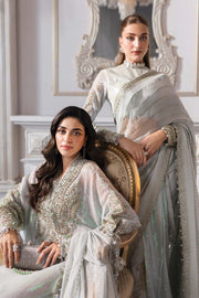 Maria.B Mbroidered 3 Piece Unstitched Embroidered Chiffon Suit BD-3005