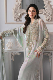 Maria.B Mbroidered 3 Piece Unstitched Embroidered Chiffon Suit BD-3005