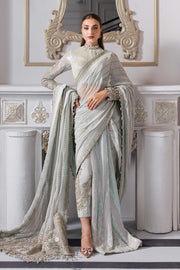 Maria.B Mbroidered 3 Piece Unstitched Embroidered Chiffon Suit BD-3005