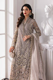 Maria.B Mbroidered 3 Piece Unstitched Embroidered Organza Suit BD-3006