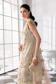 Maria.B Mbroidered 3 Piece Unstitched Embroidered Chiffon Suit BD-3007