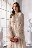 Maria.B Mbroidered 3 Piece Unstitched Embroidered Chiffon Suit BD-3007