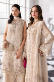 Maria.B Mbroidered 3 Piece Unstitched Embroidered Chiffon Suit BD-3007