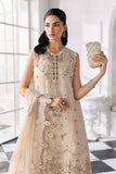 Maria.B Mbroidered 3 Piece Unstitched Embroidered Chiffon Suit BD-3007