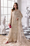Maria.B Mbroidered 3 Piece Unstitched Embroidered Chiffon Suit BD-3007