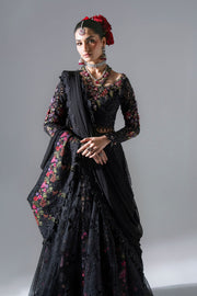 Maria B Mbroidered Unstitched Embroidered Organza 3Pc Suit BD-3101