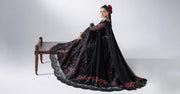 Maria B Mbroidered Unstitched Embroidered Organza 3Pc Suit BD-3101