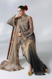 Maria B Mbroidered Unstitched Embroidered Chiffon 3Pc Suit BD-3102