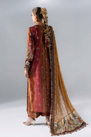 Maria B Mbroidered Unstitched Embroidered Raw Silk 3Pc Suit BD-3104