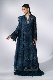 Maria B Mbroidered Unstitched Embroidered Organza 3Pc Suit BD-3106