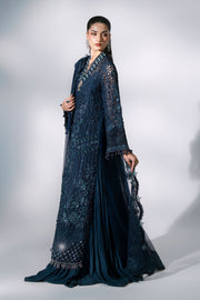 Maria B Mbroidered Unstitched Embroidered Organza 3Pc Suit BD-3106
