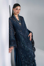 Maria B Mbroidered Unstitched Embroidered Organza 3Pc Suit BD-3106