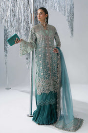 Maria B Mbroidered Unstitched Embroidered Organza 3Pc Suit BD-3107