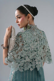 Maria B Mbroidered Unstitched Embroidered Organza 3Pc Suit BD-3107