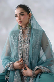 Maria B Mbroidered Unstitched Embroidered Organza 3Pc Suit BD-3107