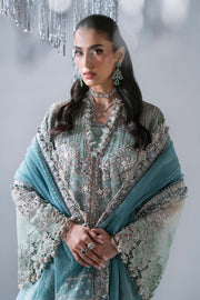 Maria B Mbroidered Unstitched Embroidered Organza 3Pc Suit BD-3107
