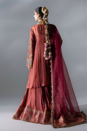 Maria B Mbroidered Unstitched Embroidered Organza 3Pc Suit BD-3108